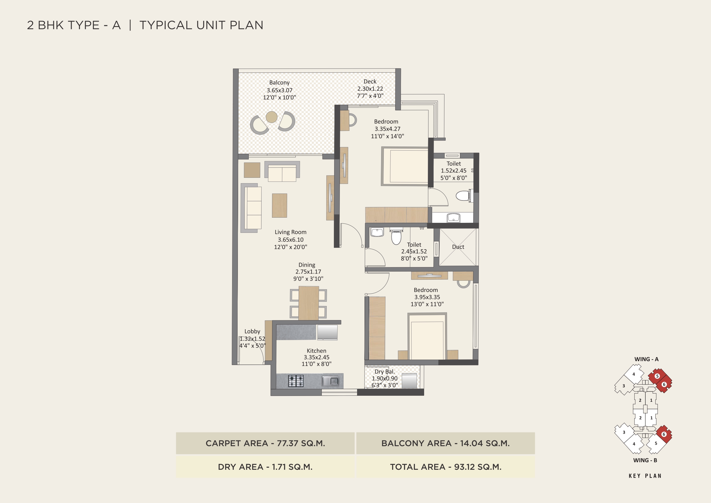 2 BHK Plan